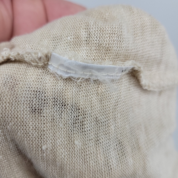 Banana Republic Womens Linen Bohemian Loose Fit Tank Top Size S - Picture 7 of 8